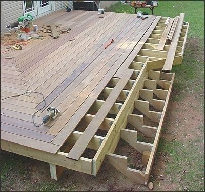 A deck base